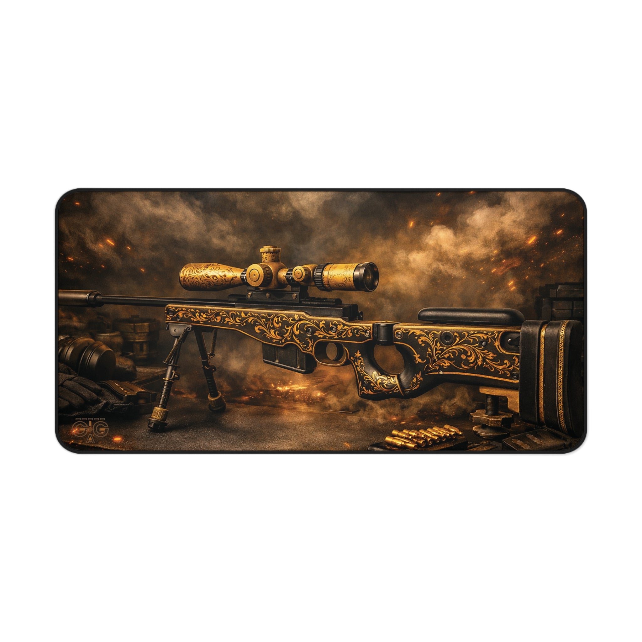Golden II AWP T Desk Mat