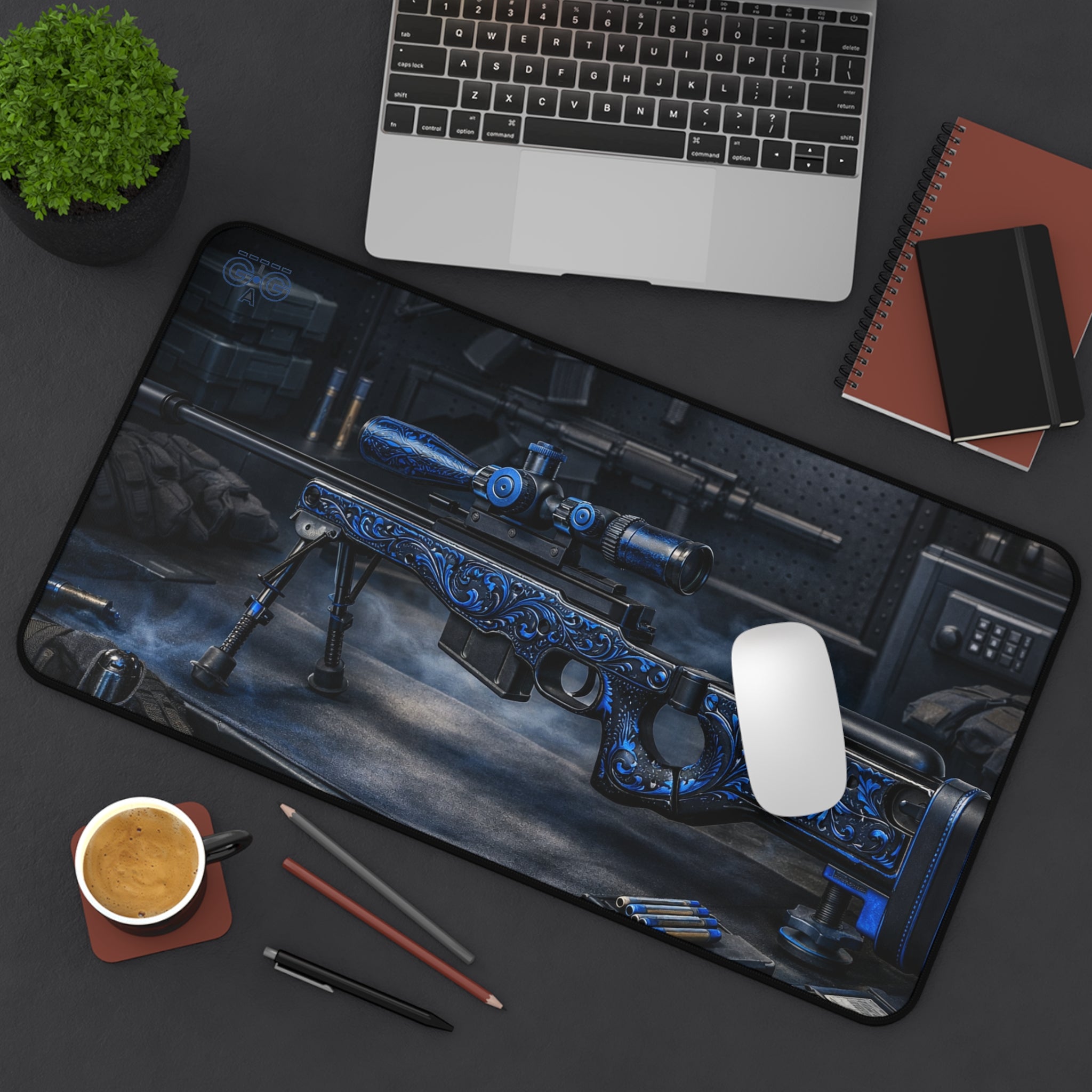 Engraved CT AWP Desk Mat