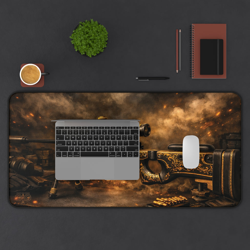 Golden II AWP T Desk Mat
