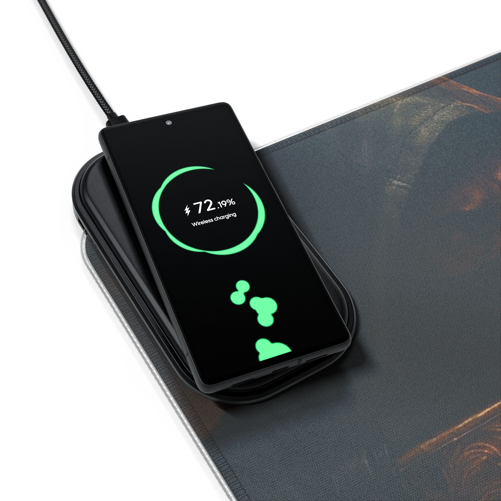T Awper LED Desk Mat w Wireless Charging